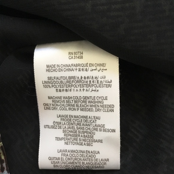 BCBGeneration Cold Shoulder Watercolor Dress - Picture 11 of 11